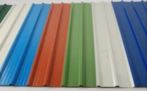 Malede trapezformede pladepriser 3 Boyali trapezia ark kvaliteter